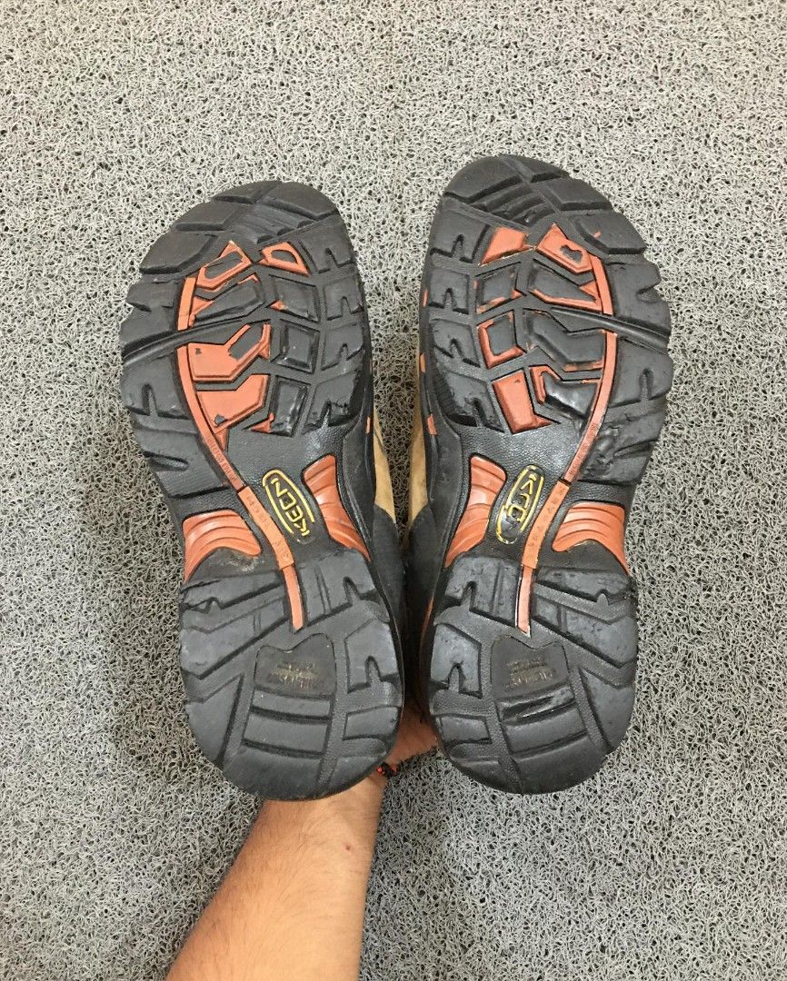 Sepatu Gunung KeeN Steel Toe, Fesyen Pria, Sepatu , Sepatu Boot di