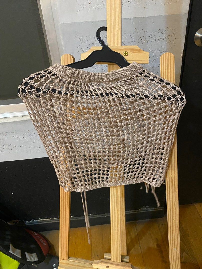 Shein bikini cover up knitted (Category: Bikinis & Swimsuits) located in Manila. Submitted by kellypickle (Listing ID 1252909591, Image 2). Description: Brand new never used Stretcheable so can fit xs to small.