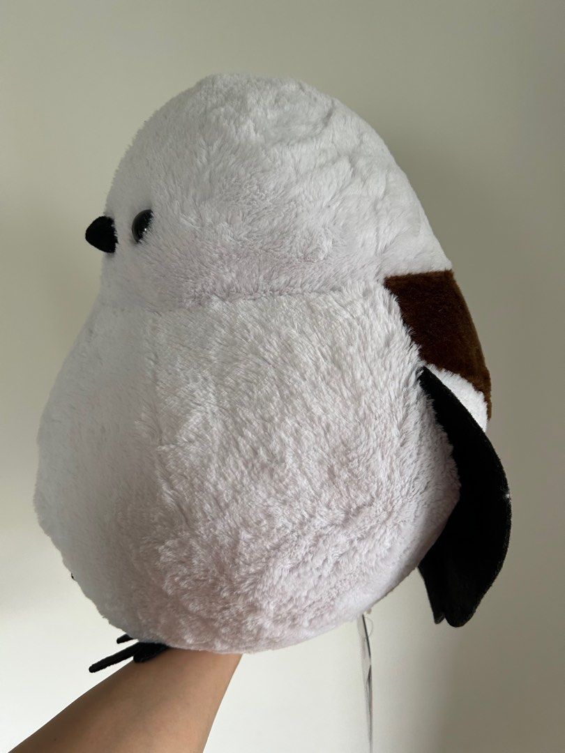 Shimaenaga Long-tailed Tit Wings Flapping Stuffed Toy (22cm