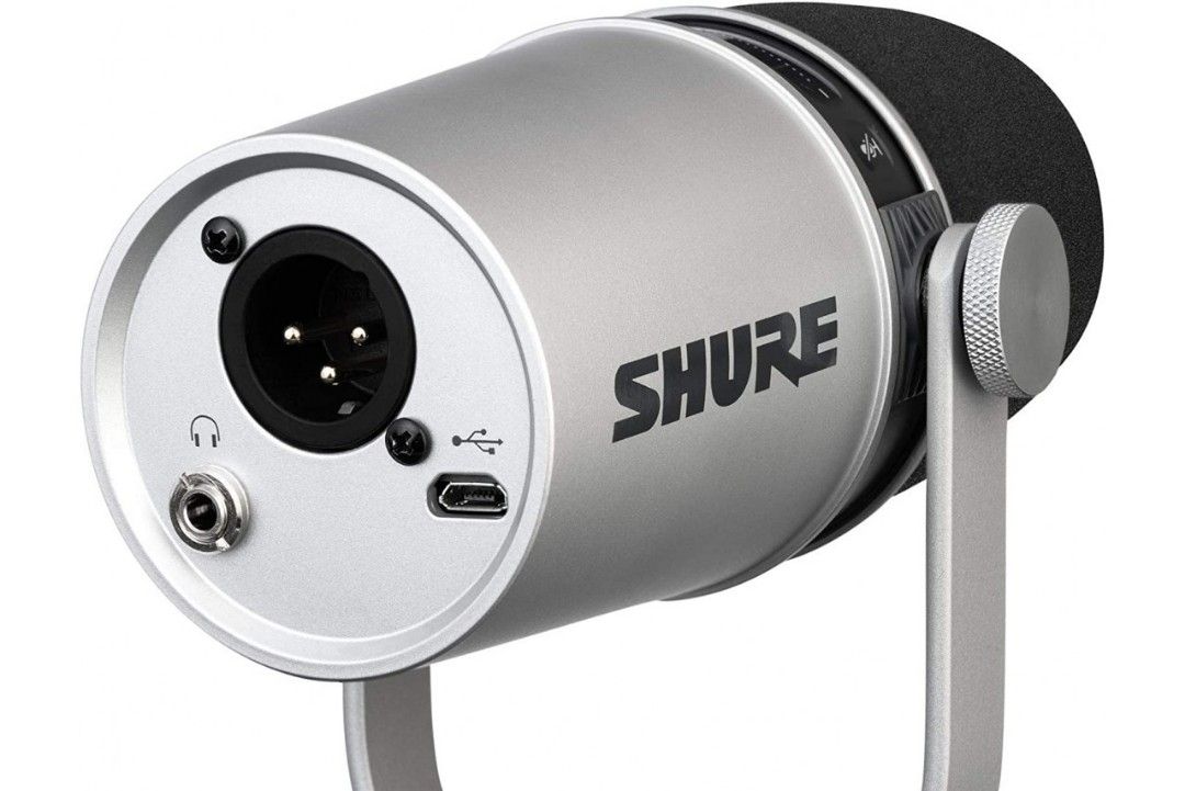 SHURE MV7-S PODCAST MICROPHONE (SILVER) (Category: Microphones) located in San Juan City. Submitted by blueswitchpc (Listing ID 1252888015, Image 3). Description: 🚨 RESTOCK ALERT 🚨 SHURE MV7-S PODCAST MICROPHONE (SILVER). Inspired by the legendary SM7B, the MV7 is a dynamic microphone with both USB and XLR outputs for use with computers and professional interfaces alike. Connect via USB and explore additional set-up features and Auto Level Mode