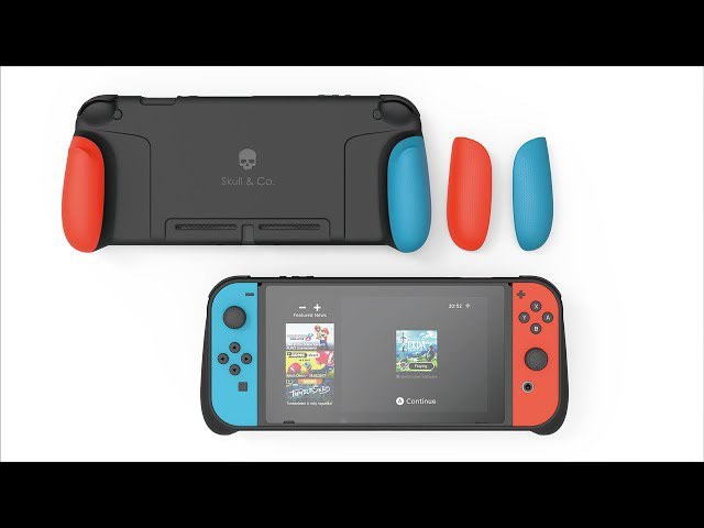Skull co nintendo switch case top