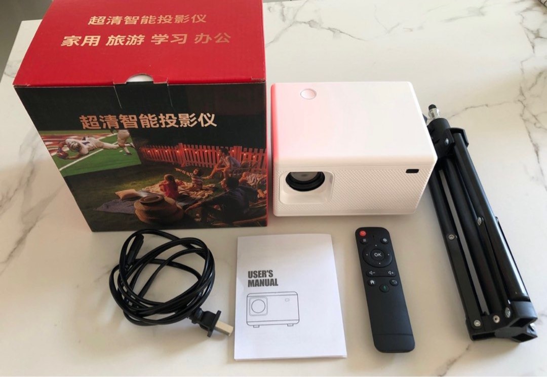 SMART HOME PROJECTOR FOR NETFLIX AND YT, TV & Home Appliances, TV