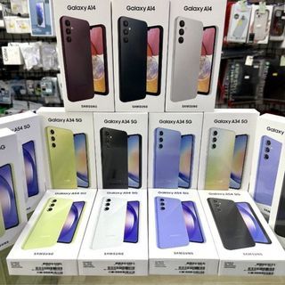 Special Price!!! Local Set Samsung Galaxy A14 | Samsung Galaxy A24 | Samsung Galaxy A34 | Samsung Galaxy A54 | 1 Year Official Warranty | Door Delivery Available!!!