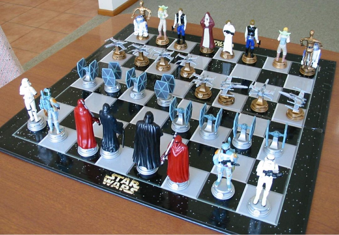 Star Wars chess set Hobbies Toys Toys Games on Carousell