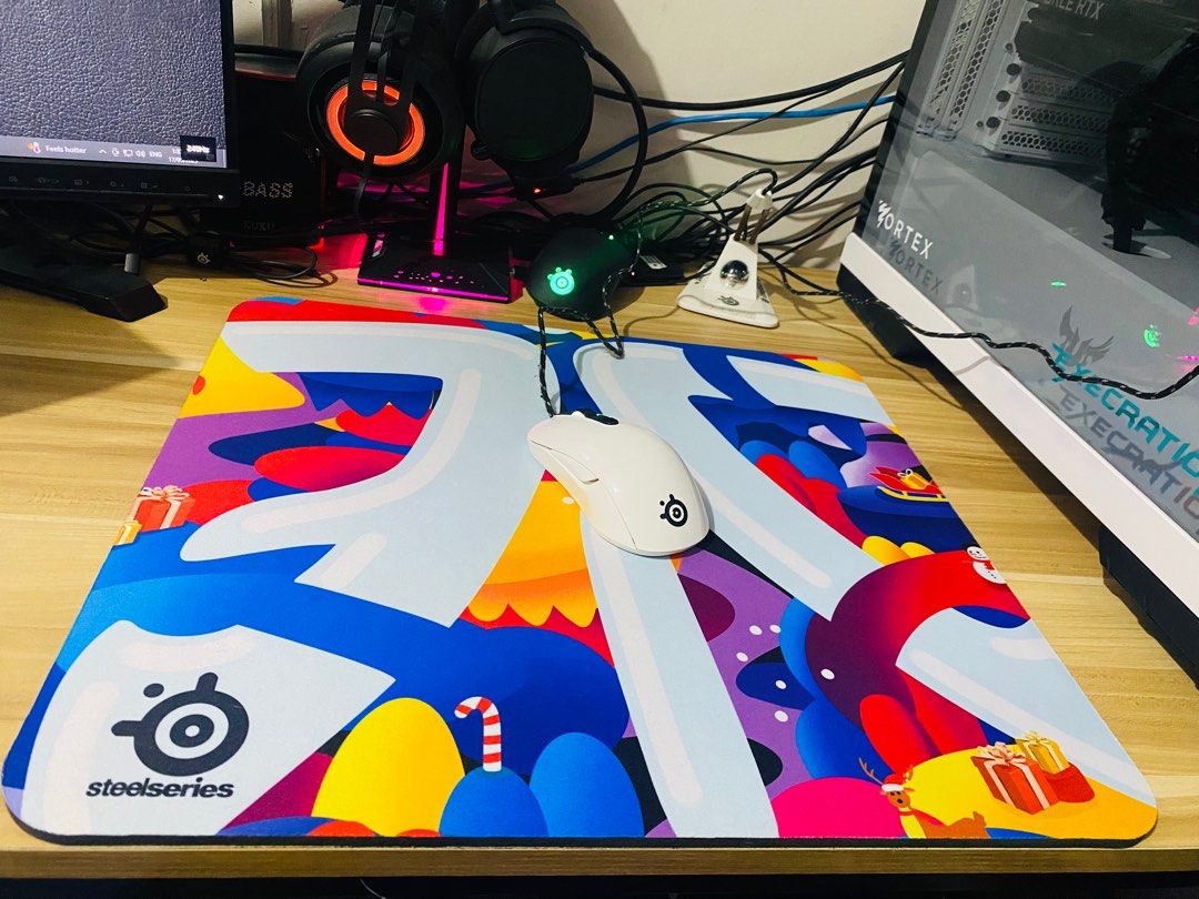 STEELSERIES QCK HEAVY MOUSE PAD (Category: Mouse & Mousepads) located in Caloocan City. Submitted by lordjeff (Listing ID 1252861223, Image 2). Description: FOR SALE BRAND NEW STEELSERIES OCK HEAVY MOUSE PAD! WE ALSO HAVE STEELSERIES GAMING HEADSET, MOUSE &BAG PM ME FOR MORE INFO LOCATION: CALOOCAN SOUTH MOD: LALAMOVE or LBC MOP: CASH or GCASH.