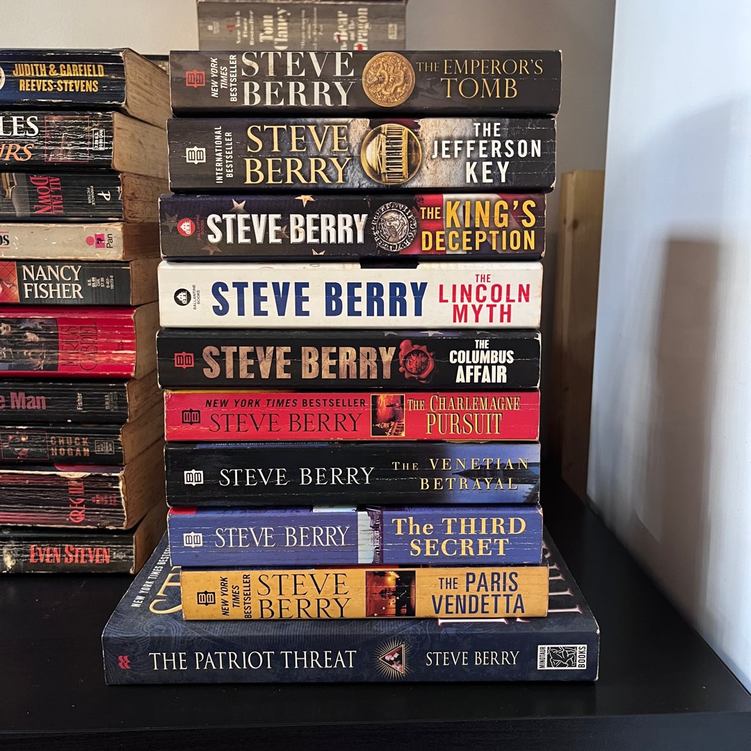 Steve Berry books on Carousell
