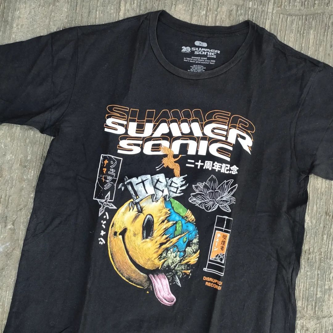 summer sonic 10周年Tシャツ - Tシャツ