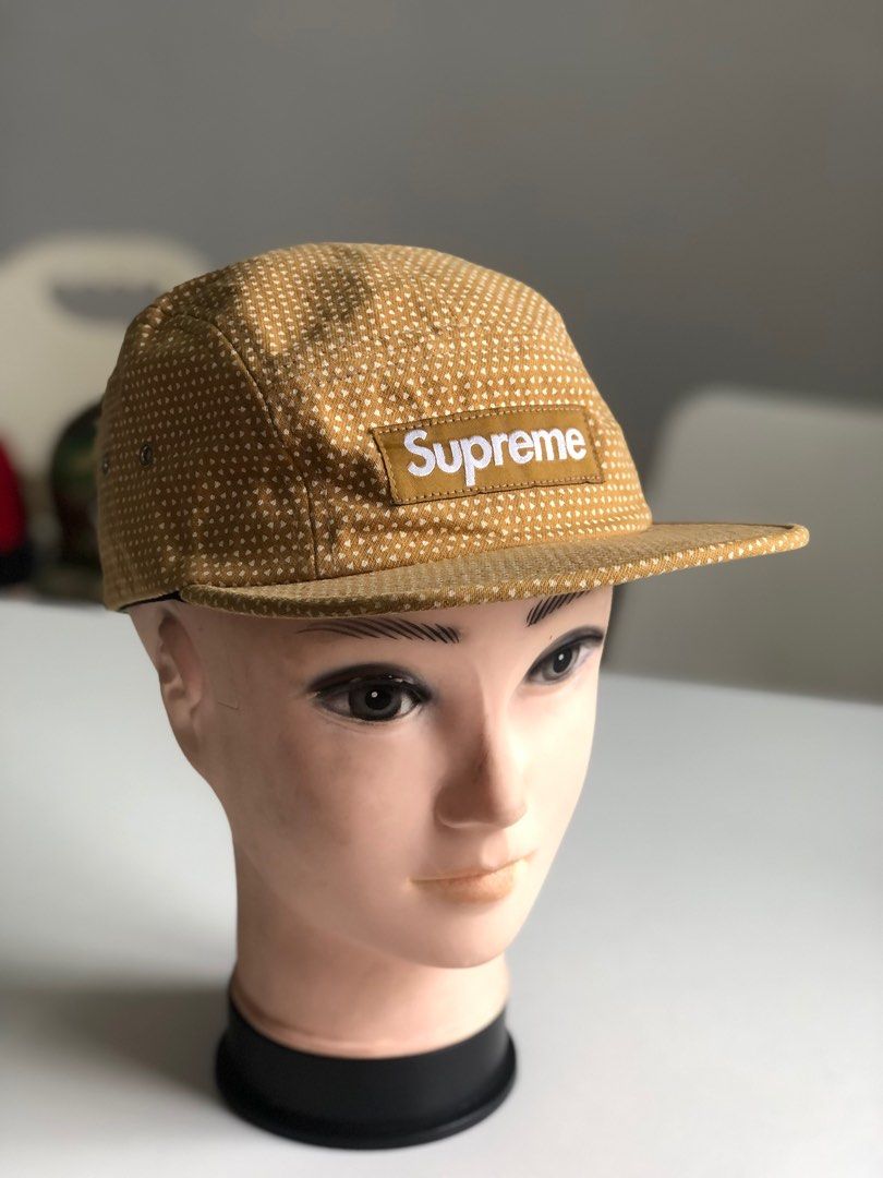 Gold supreme hat hot sale