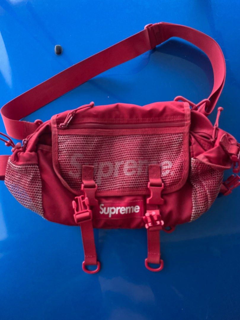 Supreme Red Waist Bag (SS20)