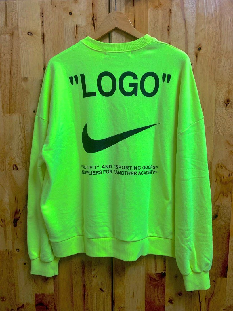 Off white sweatshirt online nike