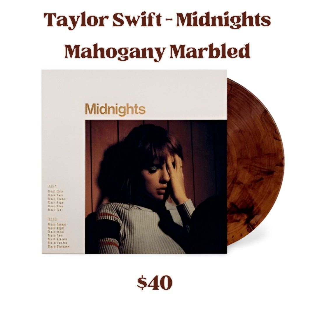 Taylor Swift – Midnights - Special Edition, Mahogany Marbled