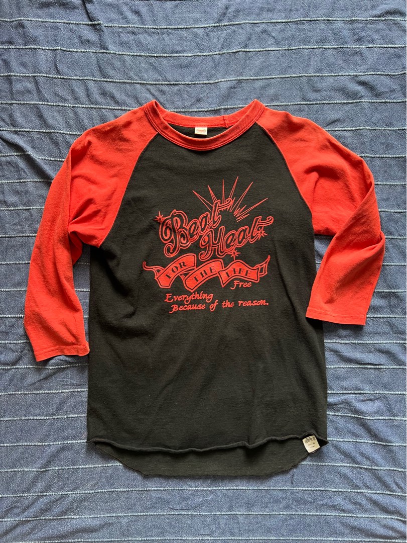 The flathead flat head t shirt iron heart, 男裝, 上身及套裝, Tshirt、恤衫、有領衫