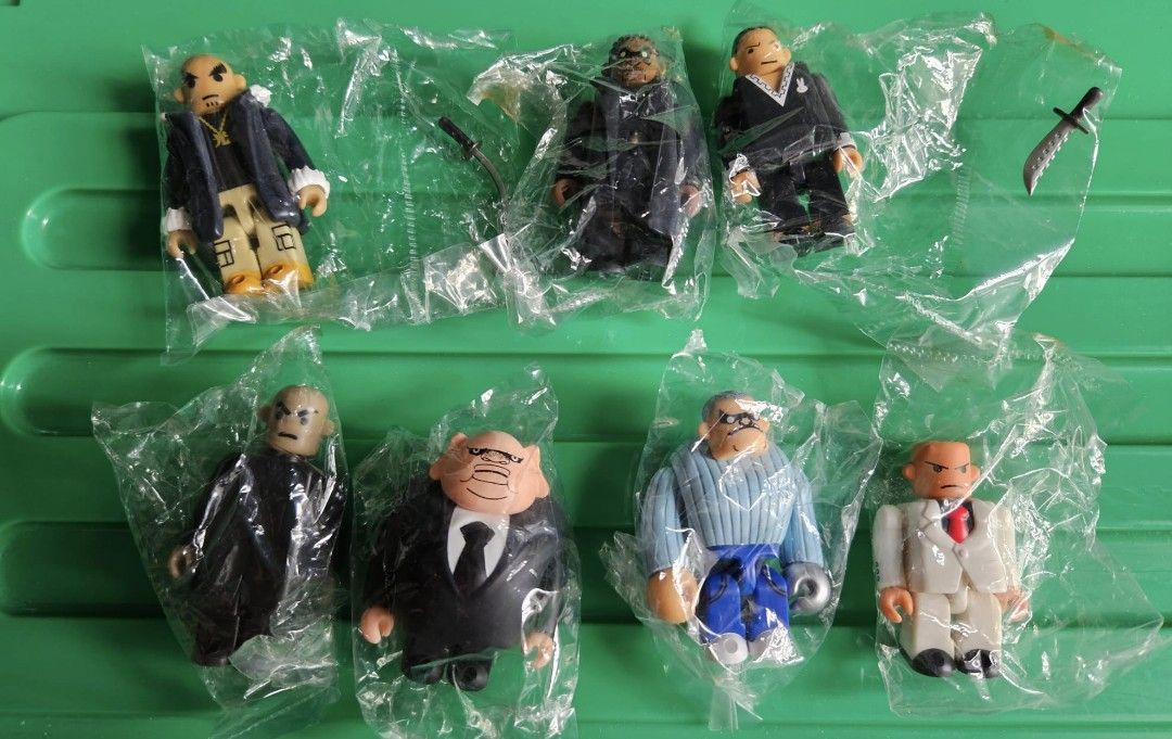 Tokyo Tribe Kubrick series 2, 東京暴族kubrick, SARU, set of 7, included SP  隱藏版，全部透明膠袋未拆，無盒, 興趣及遊戲, 玩具 遊戲類- Carousell
