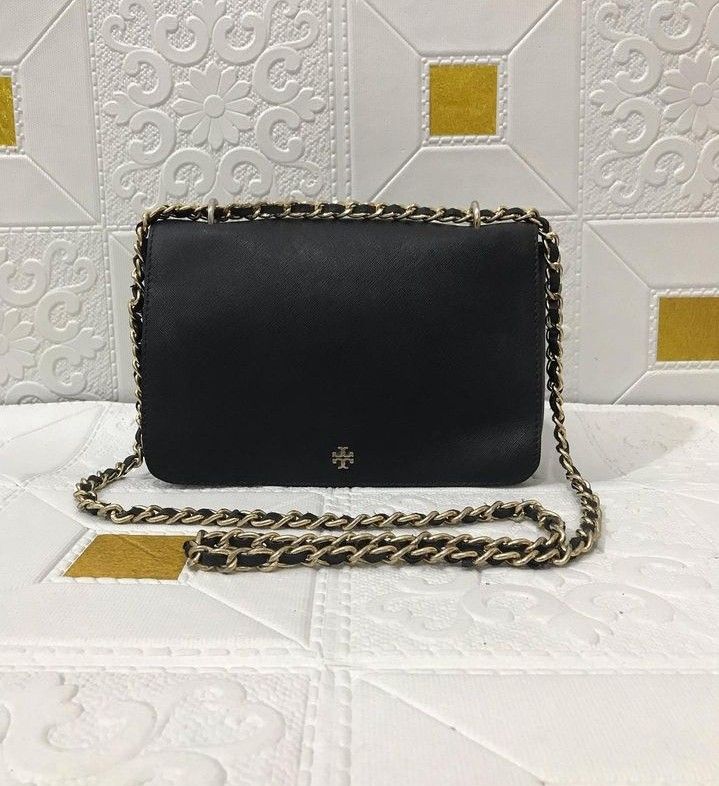 TORY BURCH FULL KULIT ASLI Fesyen Wanita Tas Dompet di Carousell