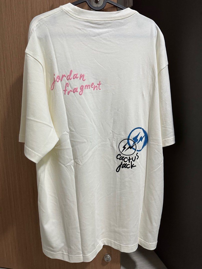 Air Jordan Travis Scott Fragment Tee White – Youthgenes Market