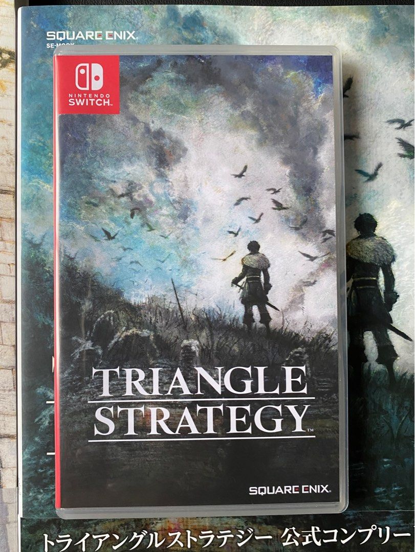 Triangle Strategy (Game + Official Complete guide + Design Works
