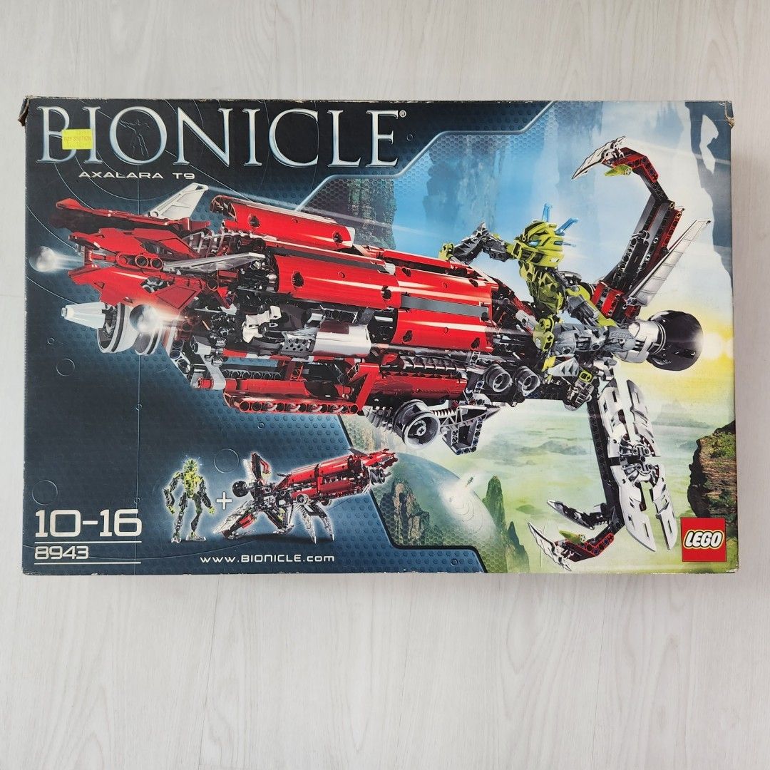 USED 8943 Lego Bionicle Axalara T9