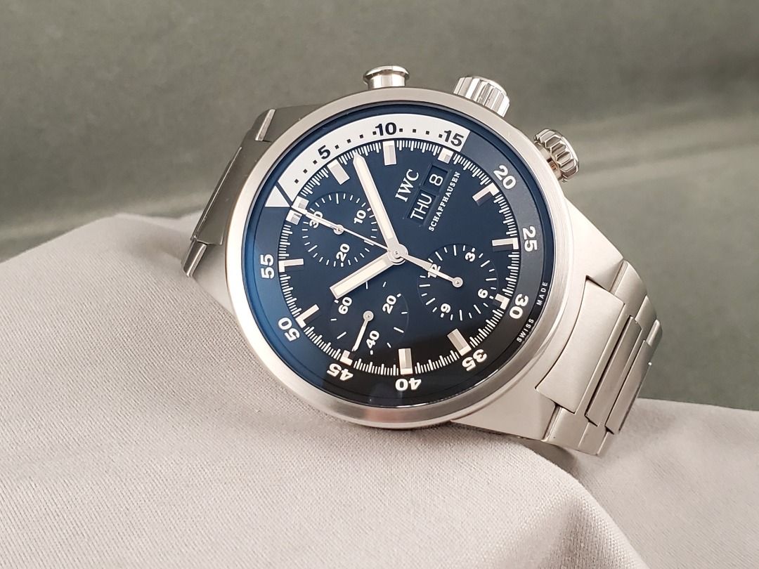 Used IWC Aquatimer IW371928 Full Set 二手萬國海洋時計全套, 名牌