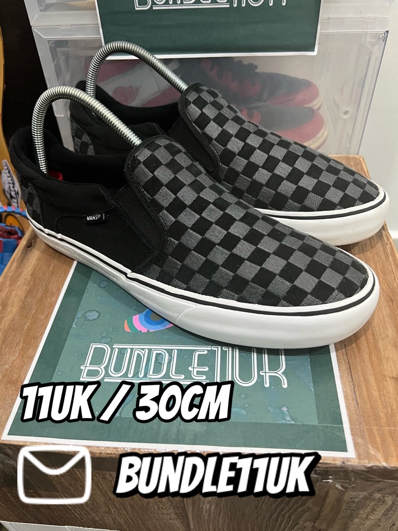 Vans asher sales laser slip on
