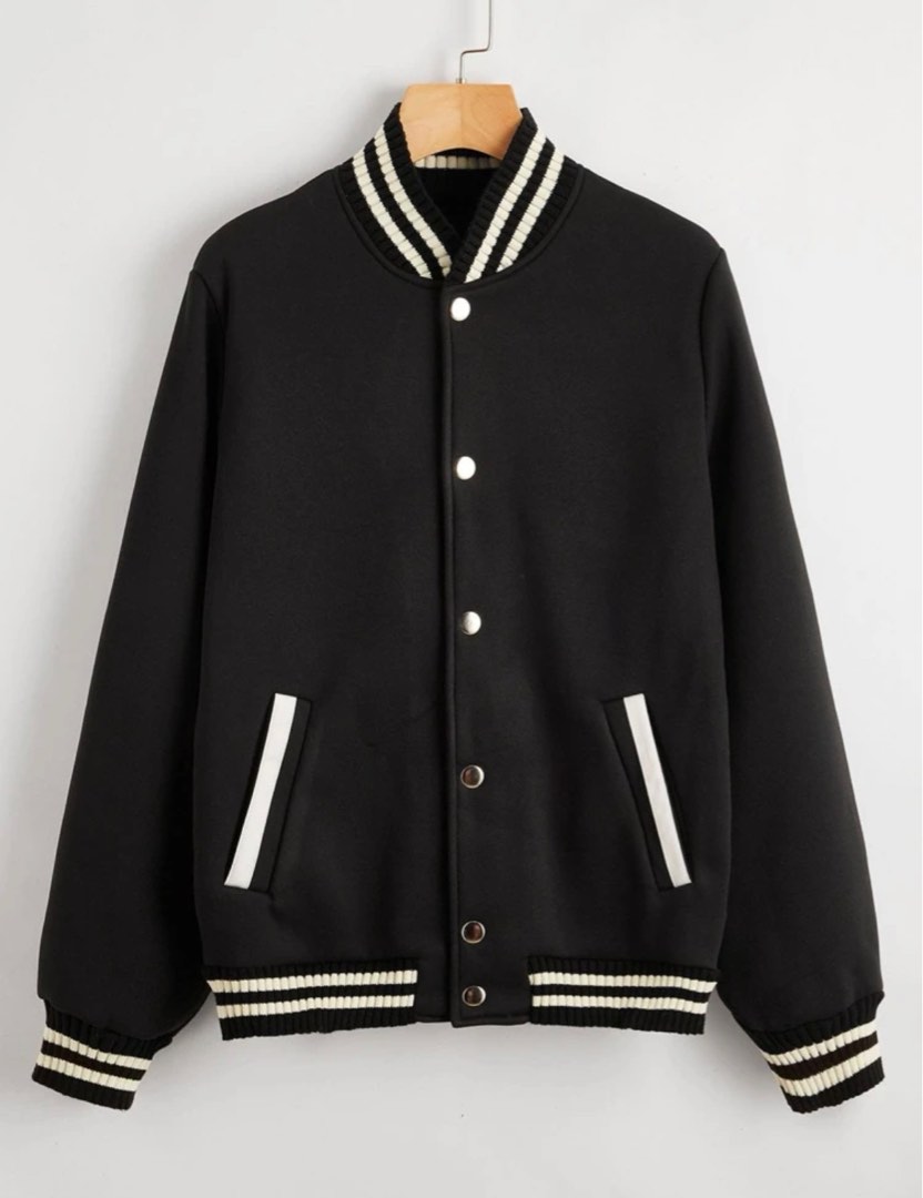 varsity jacket, Women's Fashion, Coats, Jackets and Outerwear on Carousell