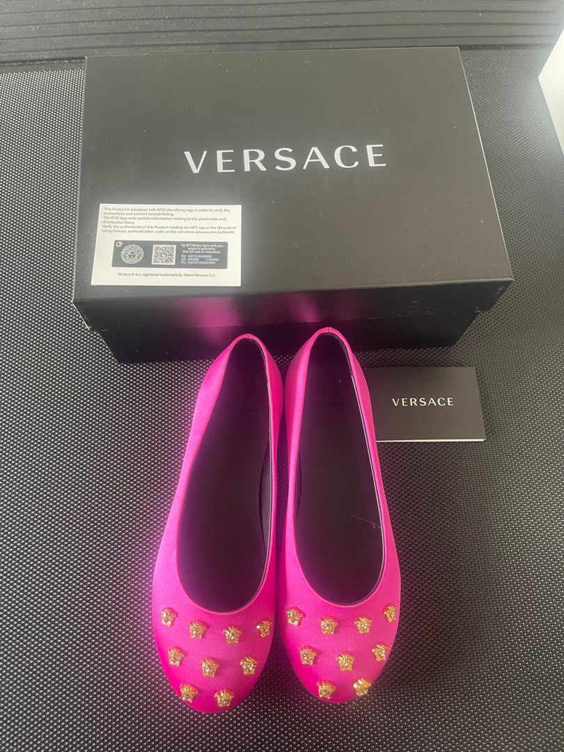 Versace outlet girls shoes