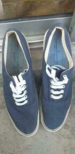 Vintage 70s jc penneys deck shoes