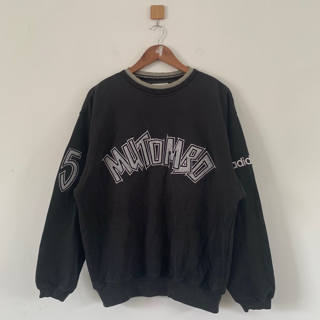 Vintage Adidas Mutombo Sweatshirt on Carousell