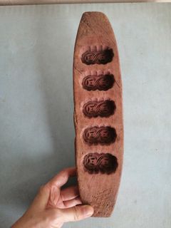 Vintage Wooden Chinese Pastry Mould