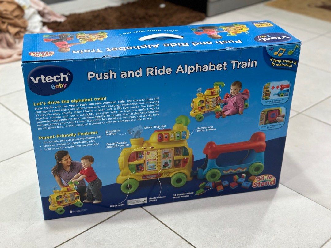 Ride on new arrivals alphabet train