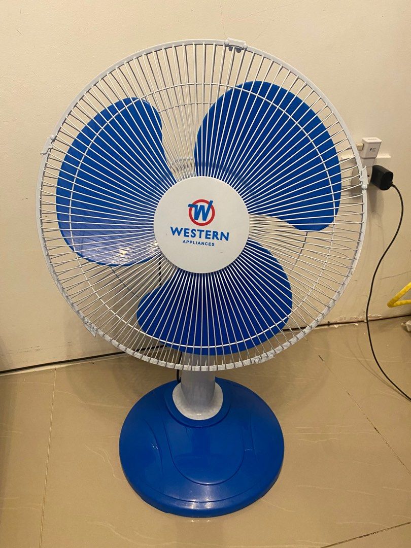 Western appliances store electric fan