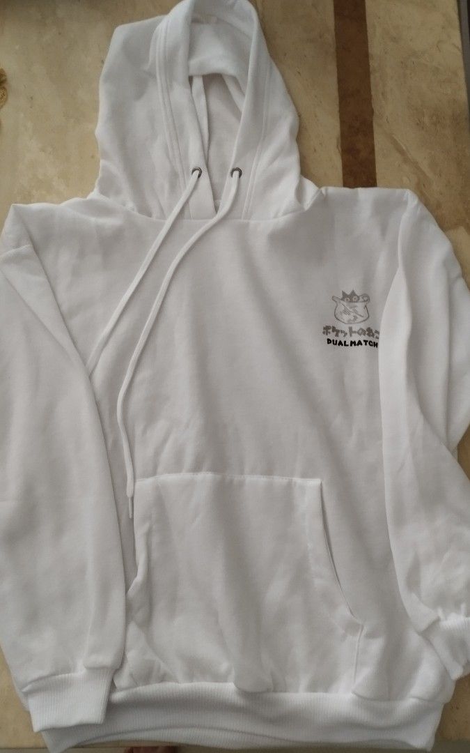 White new arrivals cat hoodie