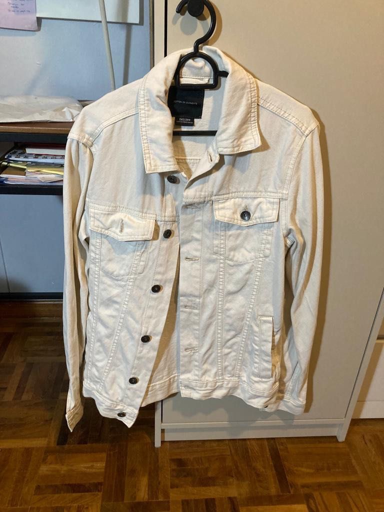 White cotton new arrivals denim jacket