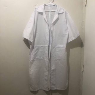 white laboratory gown lab coat science stem medical nursing