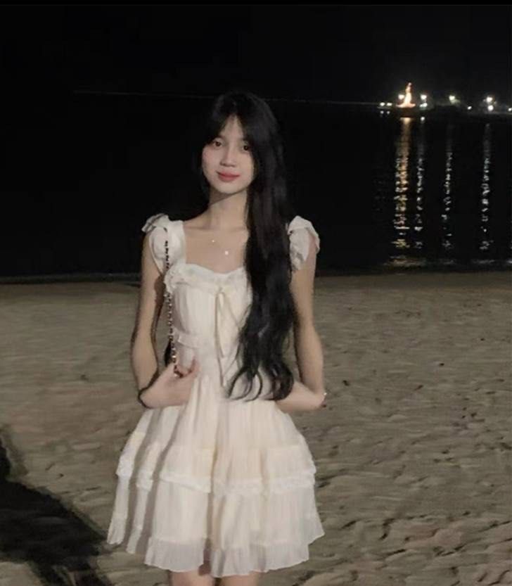 White lace babydoll sales dress