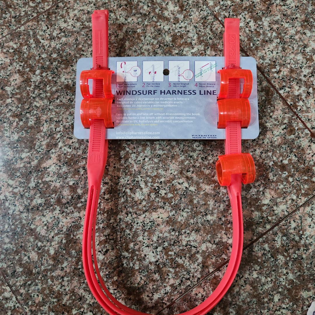 Windsurf clip harness line, Sports Equipment, Sports & Games, Water