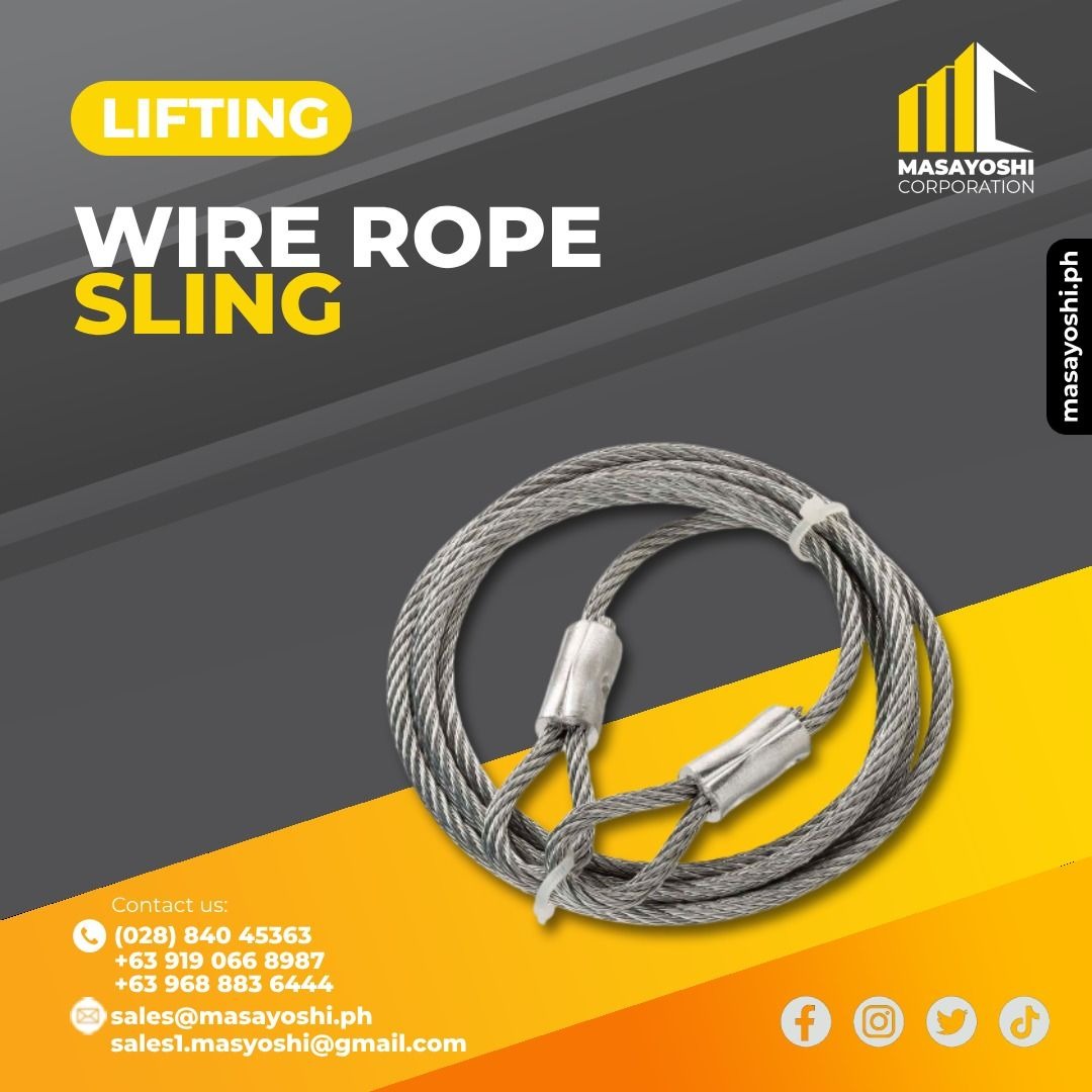 Wire Rope Sling Ropes Rigging Fall Protection Wire Rope Sling