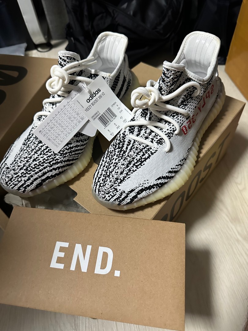 Yeezy boost 350 v2 zebra retail top