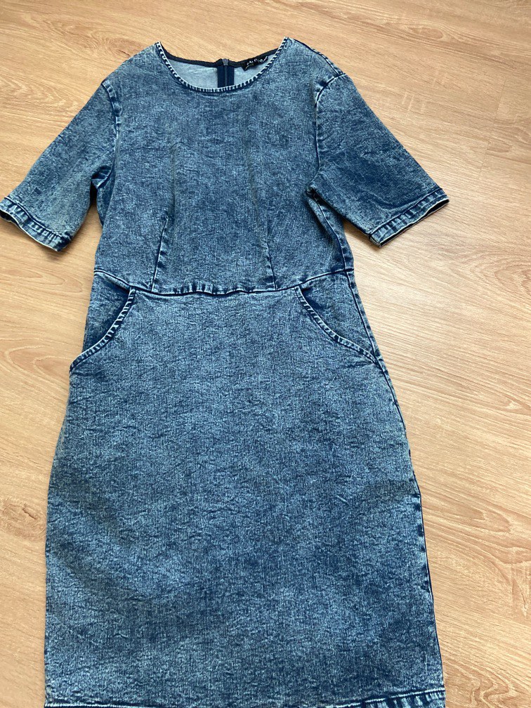 Zalora clearance denim dress