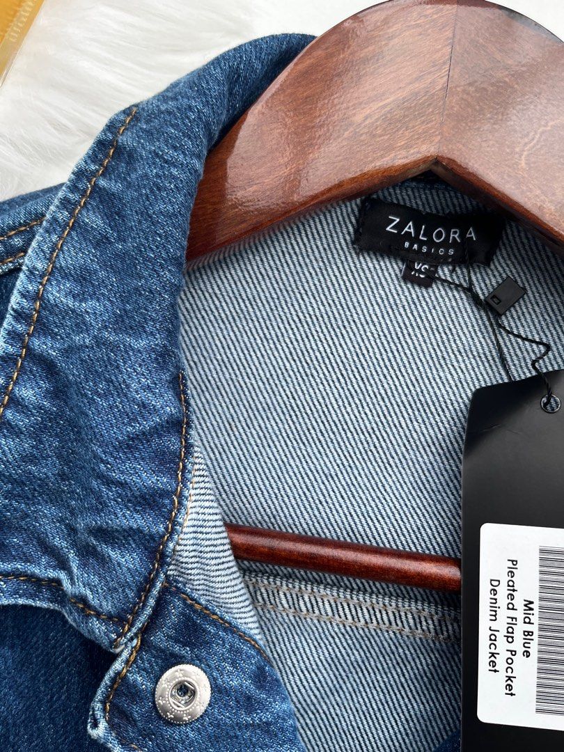 Denim discount jacket zalora