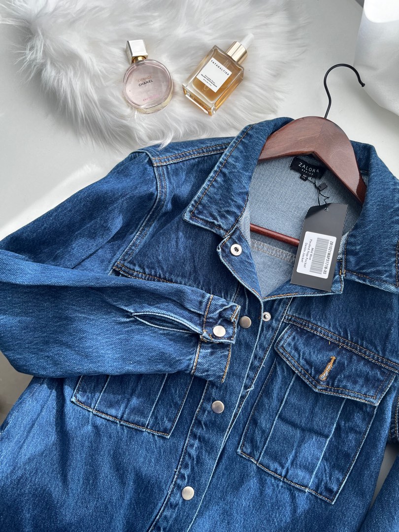 Denim jacket clearance zalora