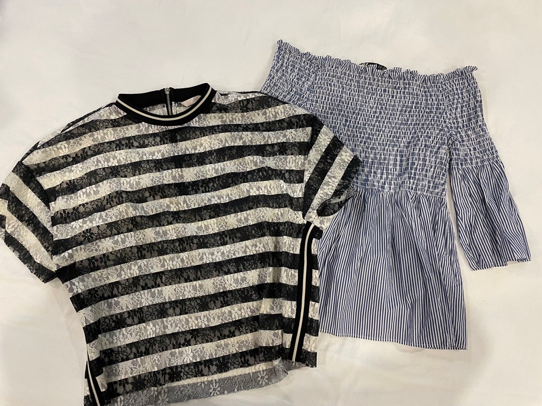 Zara blouses, Women's Fashion, Tops, Blouses on Carousell
