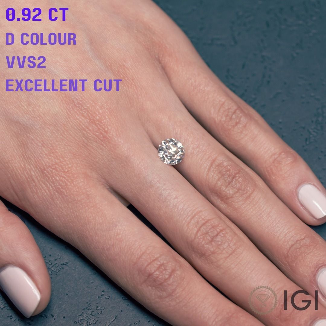 0.92ct Excellent Cut Diamond Women s Fashion Jewelry
