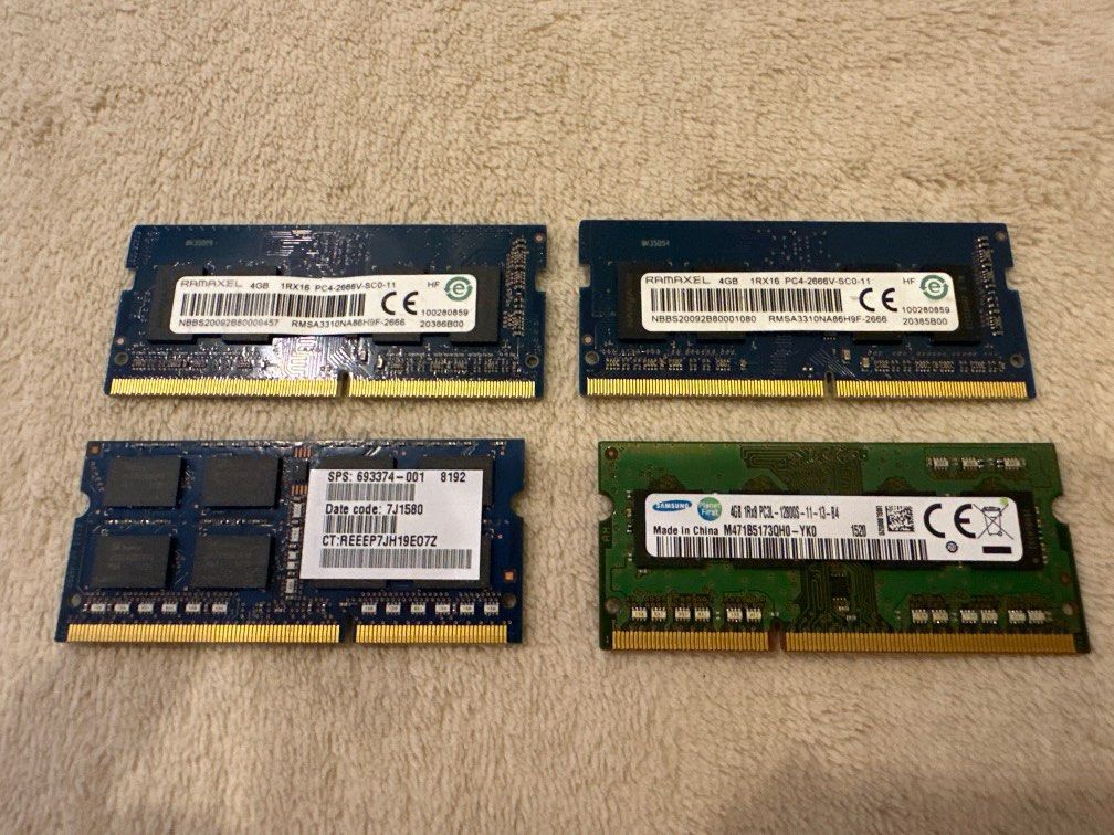 Ram 4gb ddr4 hot sale notebook