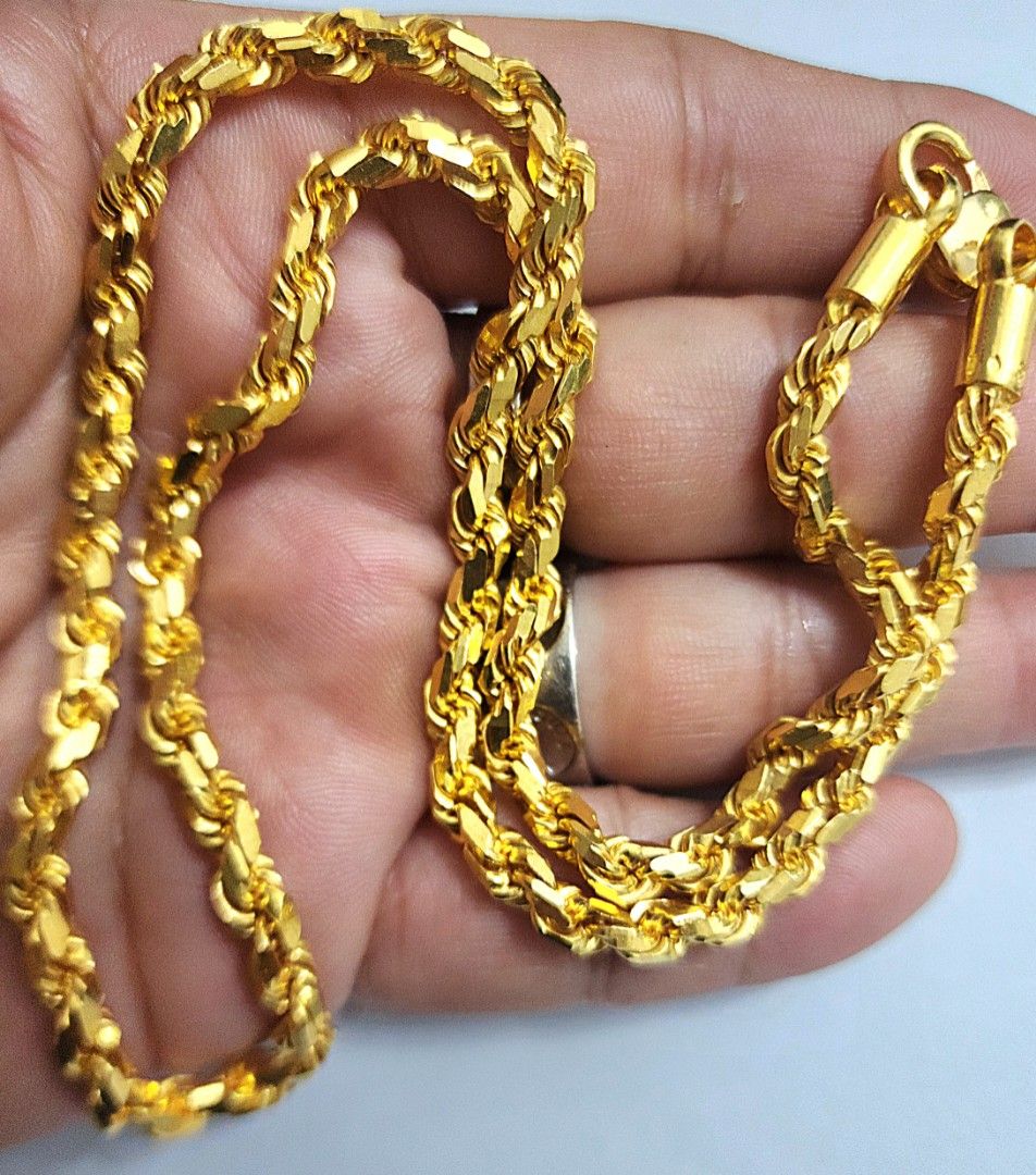 Gold chain 22k online