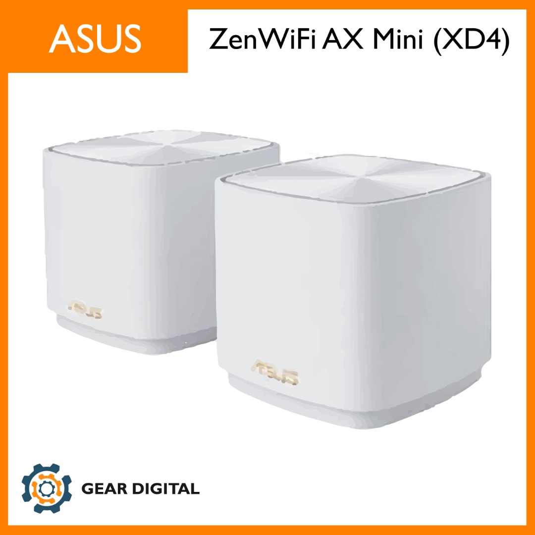 ZenWiFi AX MINI(XD4) (白) ASUS-
