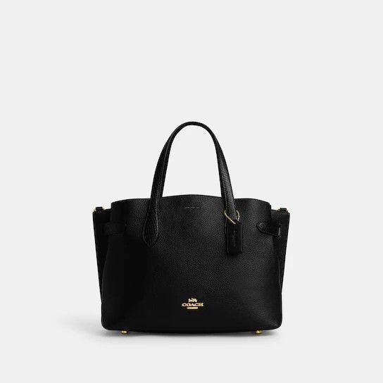 🇺🇲 Authentic Coach Hanna Carryall (Category: Luxury Bags & Wallets) located in Santa Cruz. Submitted by janelovebagswatchesshoesph (Listing ID 1253002049, Image 1). Description: Product Details Refined pebble leather and snake-embossed leather Inside multifunction pocket Center zip compartment Magnetic snap closure, fabric lining Handles with 5 3/4" drop Detachable strap with 20 1/2" drop for shoulder or crossbody wear Four protective feet at b