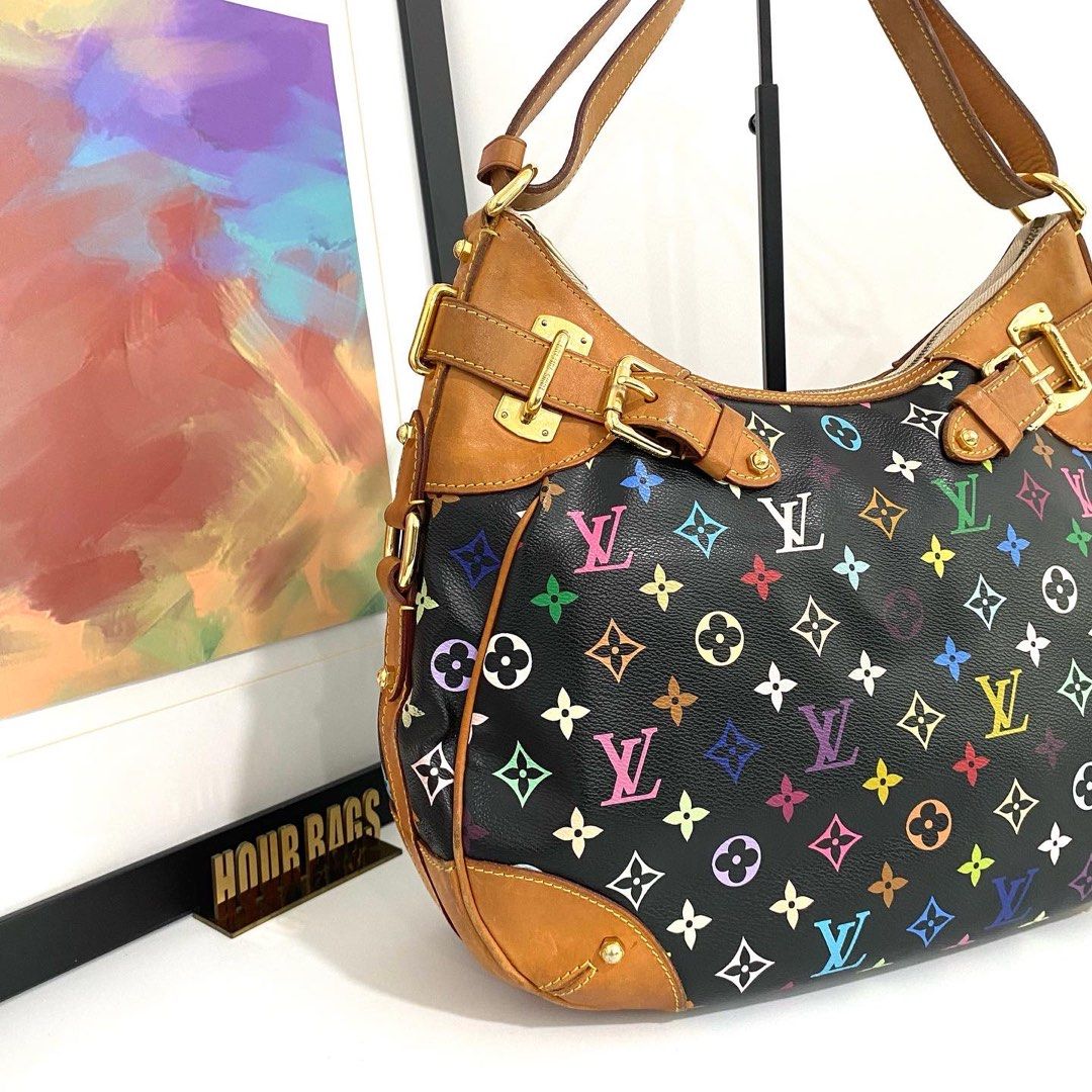 Pre-Owned Louis Vuitton Greta Monogram Multicolor Shoulder Bag