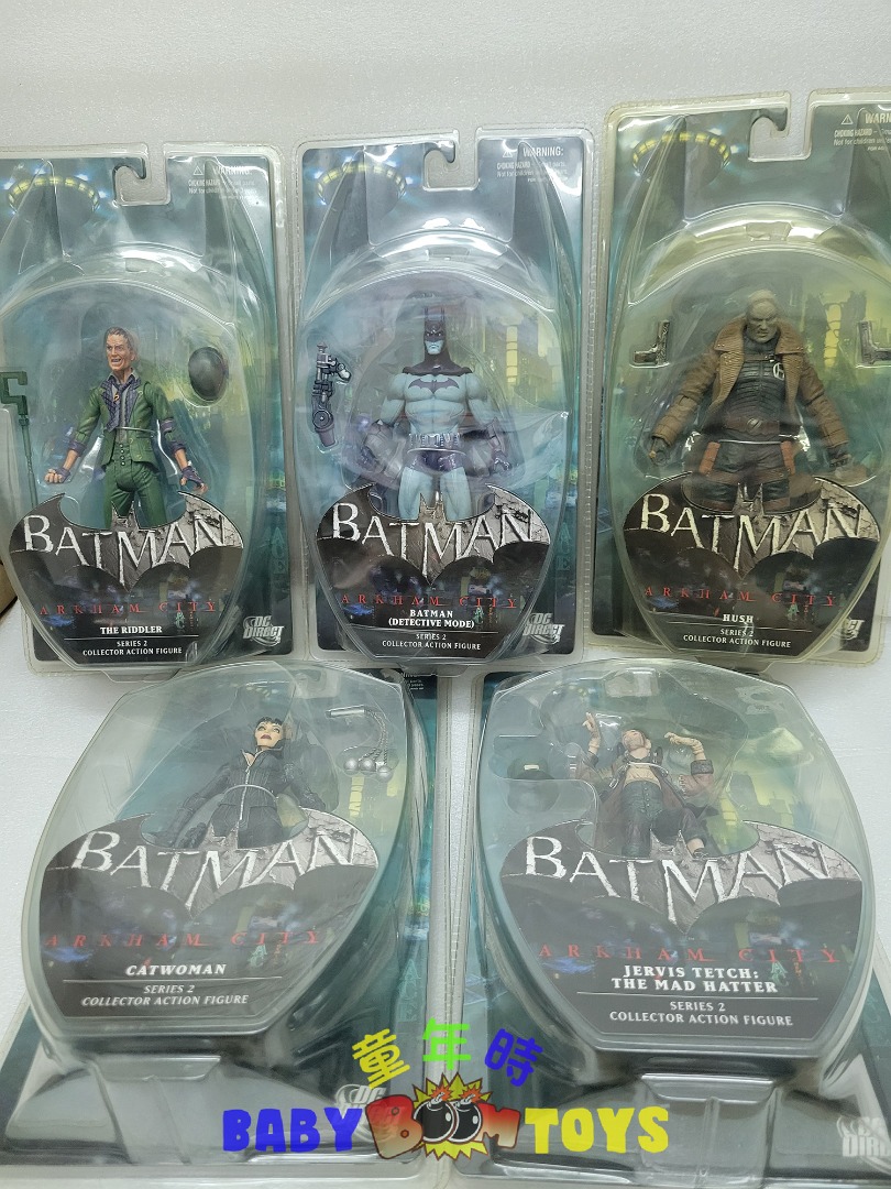 正版全新DC DIRECT BATMAN ARKHAM CITY SERIES 2 THE RIDDLER BATMAN