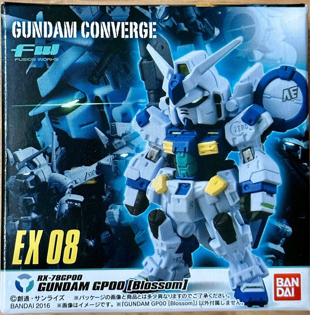 高達模型FW GUNDAM CONVERGE EX08 GUNDAM GP00 (Blossom), 興趣及遊戲