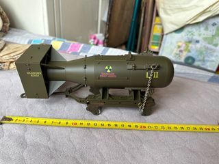 金屬制 Oppenheimer 1/12 二戰 原子彈 小男孩 上色成品